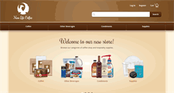 Desktop Screenshot of newlifecoffee.com